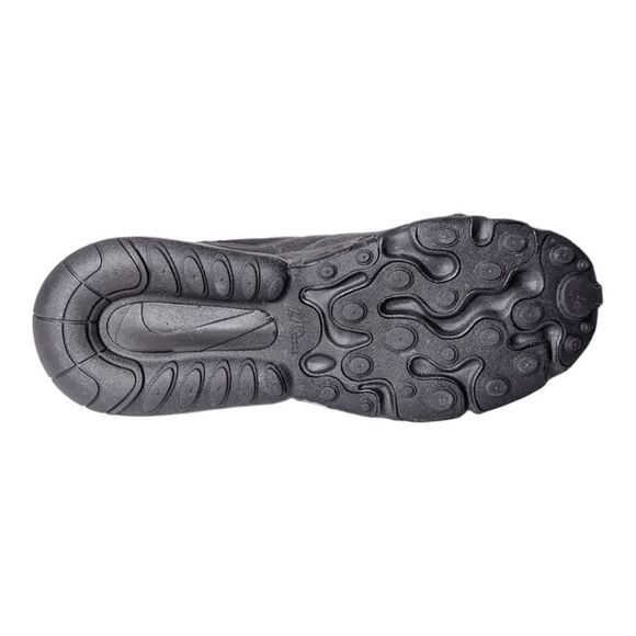 NWOB NIKE Air Max 270 React 'Triple Black' Running Shoes Size 8.5 - Picture 9 of 10